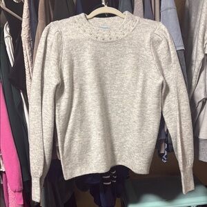 Elegant Gray Women's Sweater